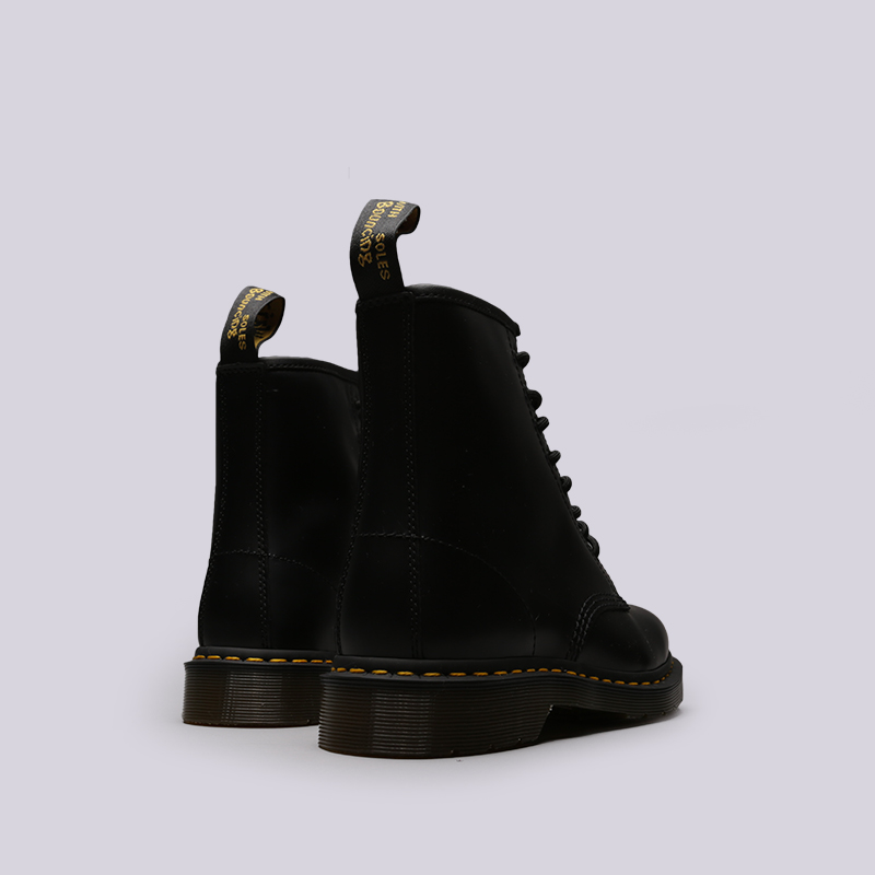  черные ботинки Dr. Martens Smooth 10072004 - цена, описание, фото 4