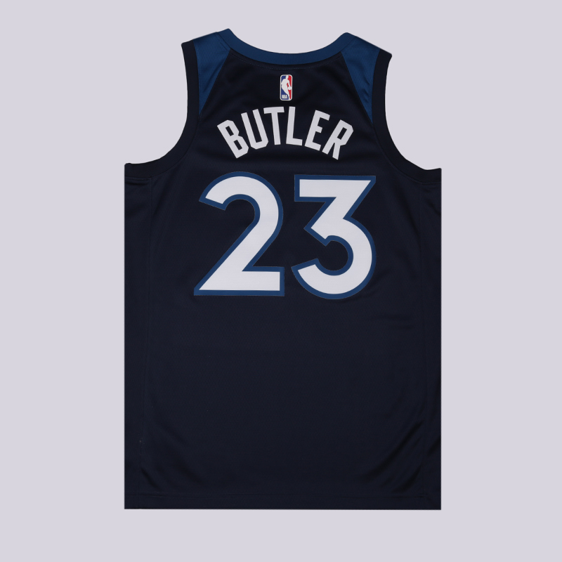 мужская синяя майка Nike Jimmy Butler Icon Edition Swingman Jersey 864491-425 - цена, описание, фото 2