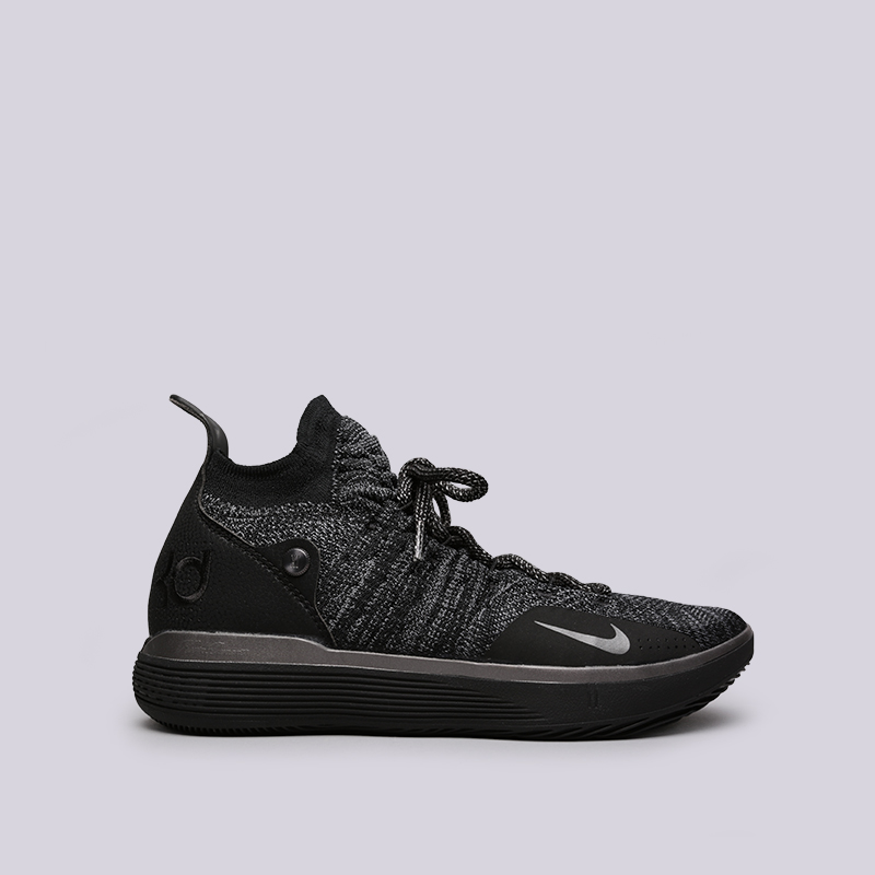 мужские черные баскетбольные кроссовки Nike Zoom KD11 AO2604-005 - цена, описание, фото 1