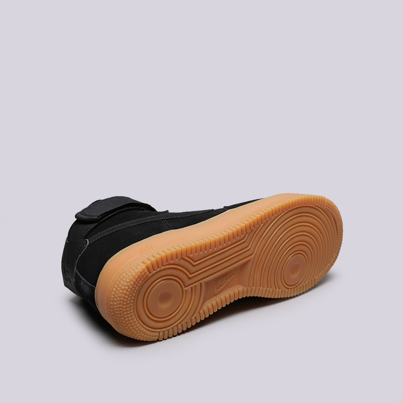 мужские черные кроссовки Nike Air Force 1 High '07 LV8 Suede AA1118-001 - цена, описание, фото 2