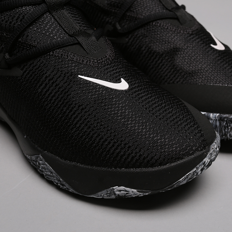 мужские черные баскетбольные кроссовки Nike Zoom Shift 2 AR0458-001 - цена, описание, фото 5