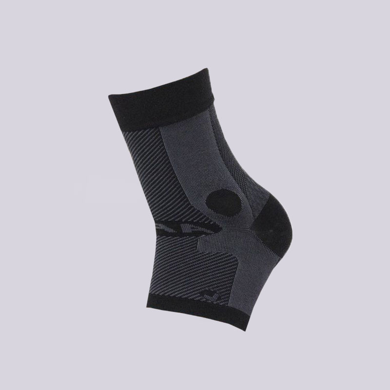 фиксатор голеностопа OS1st Ankle Bracing Sleeve L  (AF7-левый черный)  - цена, описание, фото 1