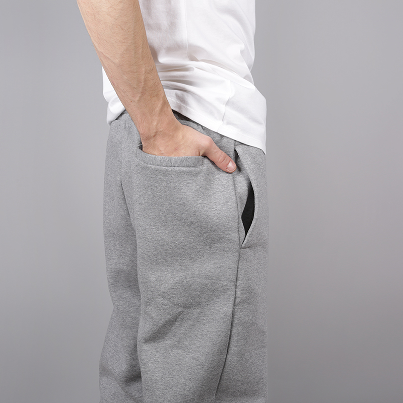 мужские серые брюки Jordan Jumpman Fleece Pant 940172-091 - цена, описание, фото 5