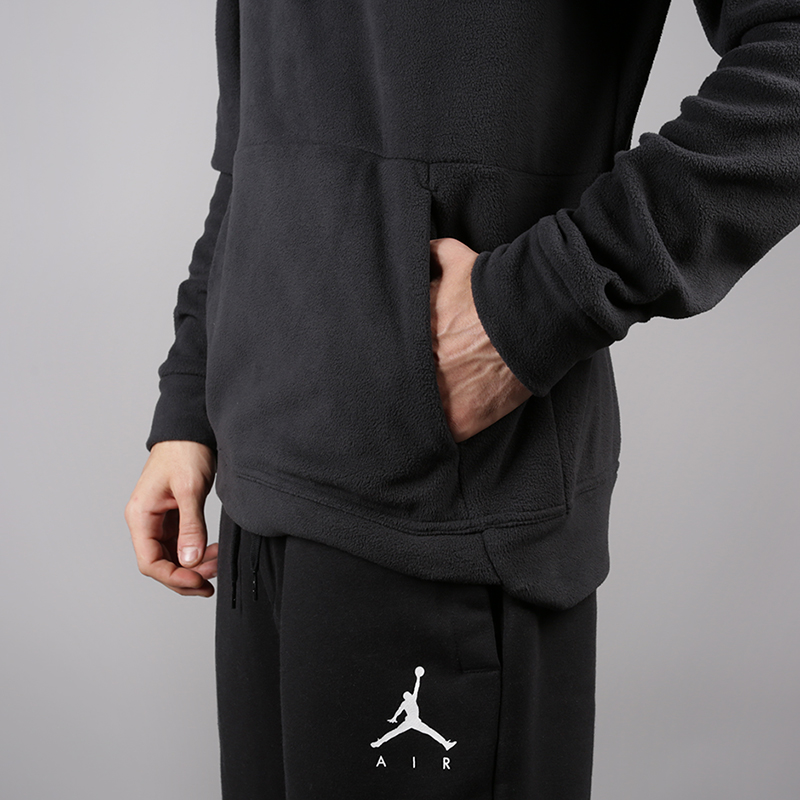 мужские черные брюки Jordan Jumpman Fleece Pant 940172-010 - цена, описание, фото 5
