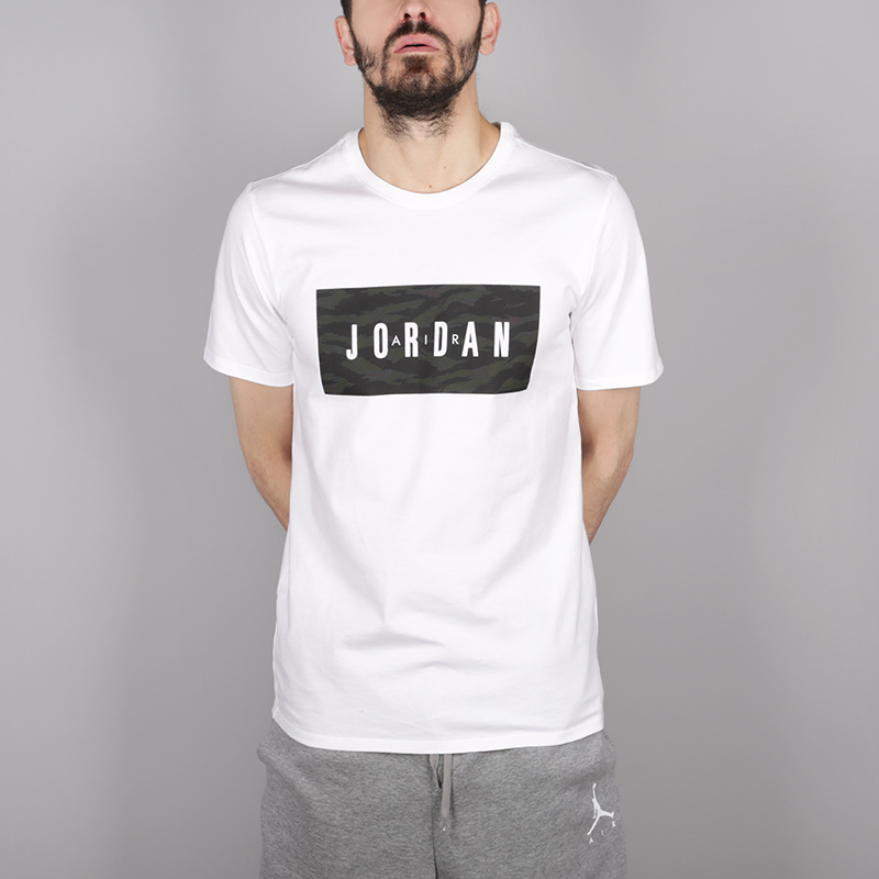 мужская белая футболка Jordan Tech WNT AH6328-100 - цена, описание, фото 1