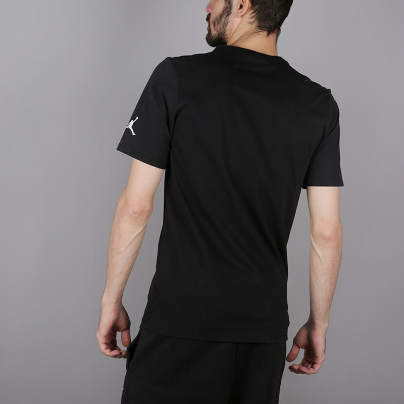 мужская черная футболка Jordan Tech WNT AH6328-010 - цена, описание, фото 4