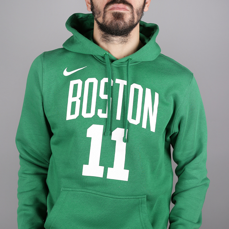 мужская зеленая толстовка Nike Kyrie Irving Boston Celtics Hoodie 929264-312 - цена, описание, фото 2
