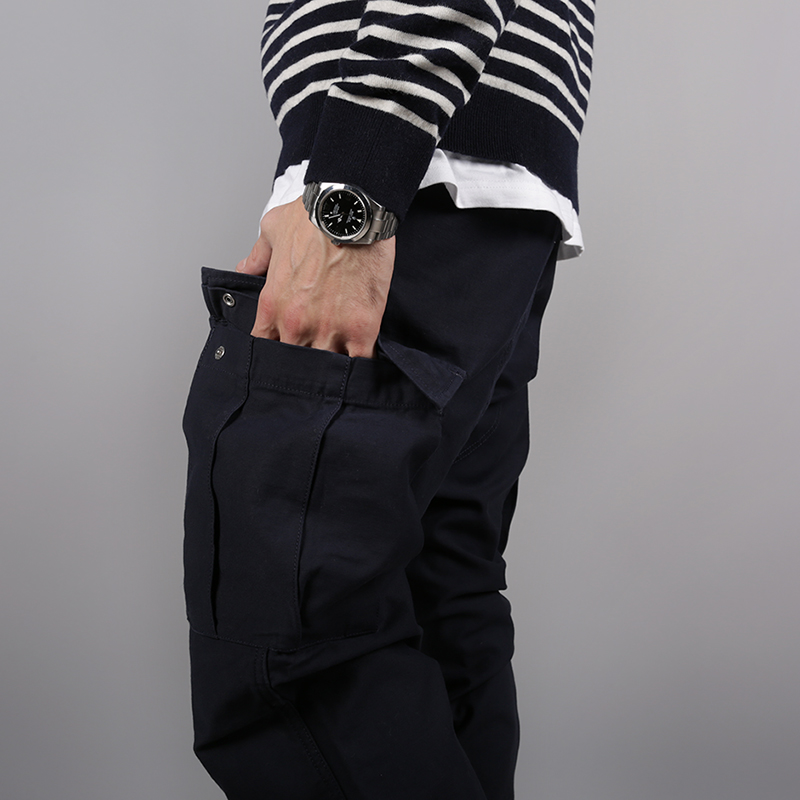 Мужские брюки Carhartt WIP Sanders (i024578-dark-navy)  - цена, описание, фото 5