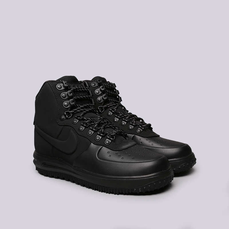 мужские черные кроссовки Nike Lunar Force 1 Duckboot '18 BQ7930-003 - цена, описание, фото 3