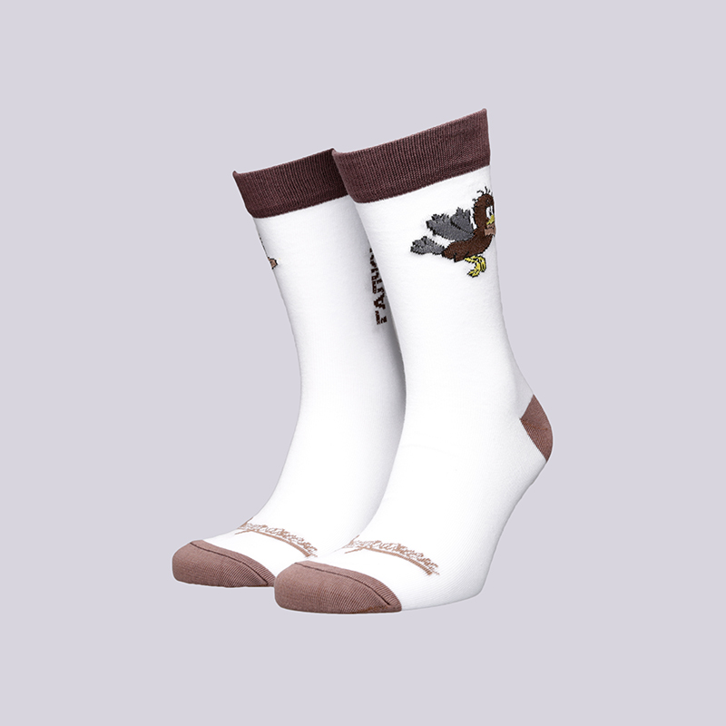 мужские белые носки Запорожец heritage Галчонок Галчонок-18-бел - цена, описание, фото 1
