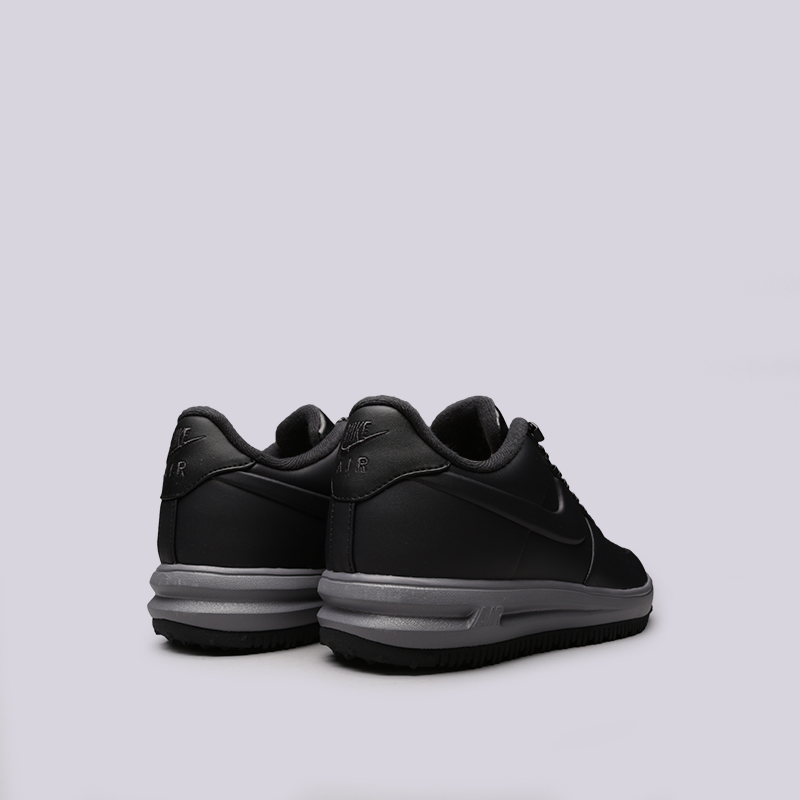 мужские черные кроссовки Nike Lunar Force 1 Duckboot Low AA1125-004 - цена, описание, фото 4
