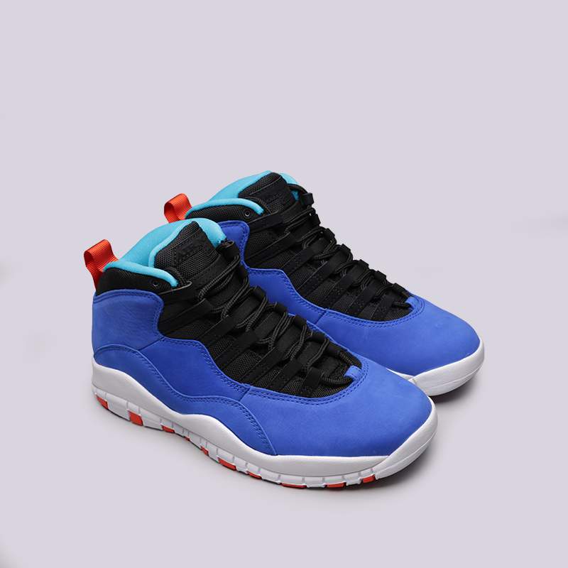 мужские синие кроссовки Jordan 10 Retro 310805-408 - цена, описание, фото 3