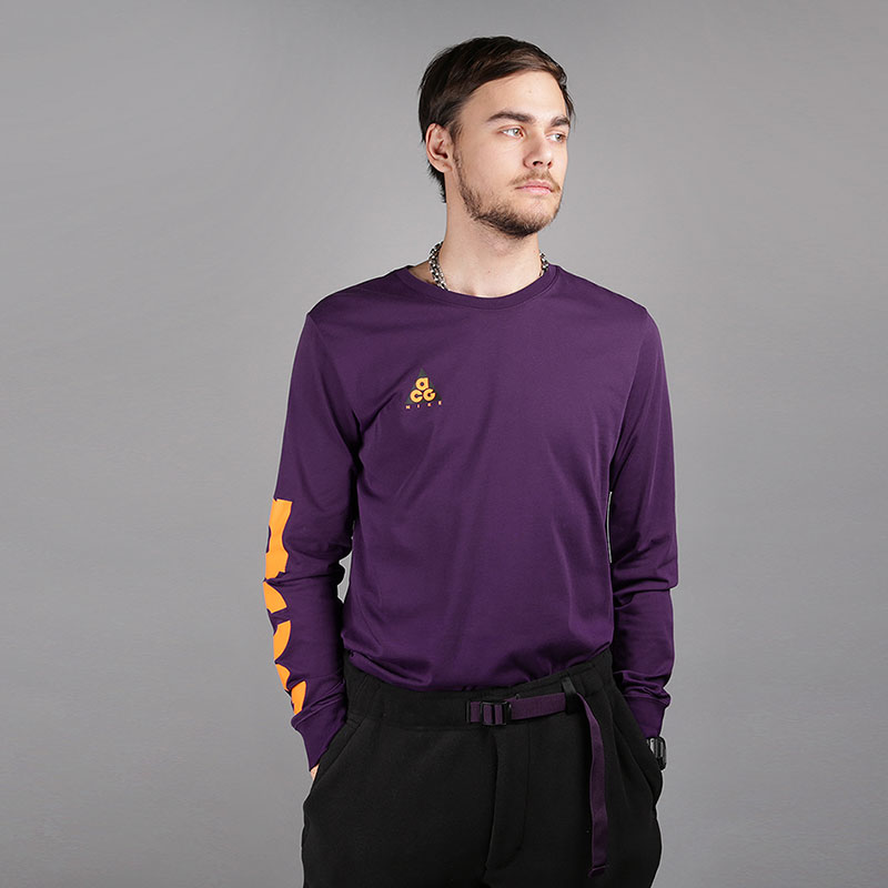 

Лонгслив Nike, Фиолетовый