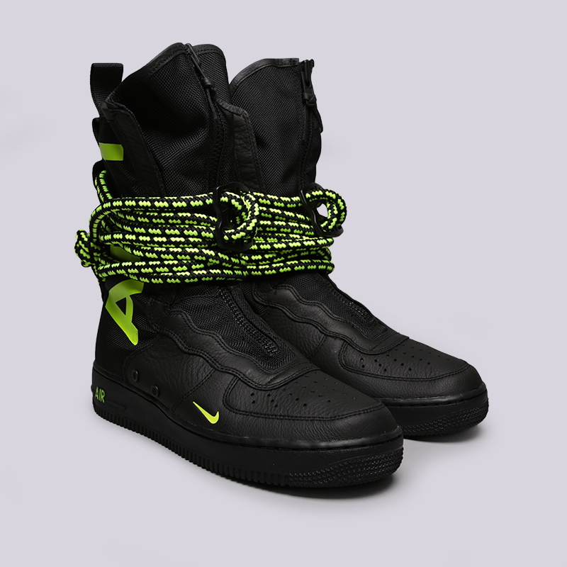 мужские черные кроссовки Nike SF Air Force 1 Hi AA1128-003 - цена, описание, фото 3