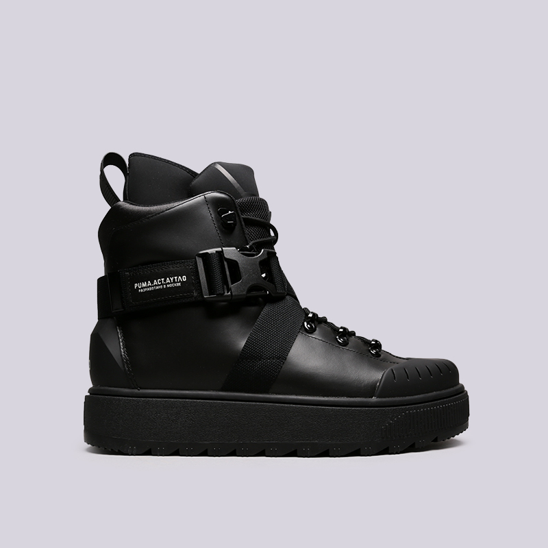 мужские черные ботинки PUMA Ren Boot O.Moscow 36710001 - цена, описание, фото 1