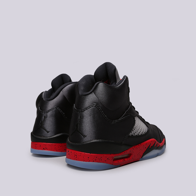 мужские черные кроссовки Jordan 5 Retro 136027-006 - цена, описание, фото 4
