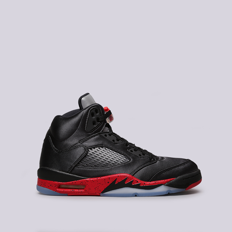 мужские черные кроссовки Jordan 5 Retro 136027-006 - цена, описание, фото 1