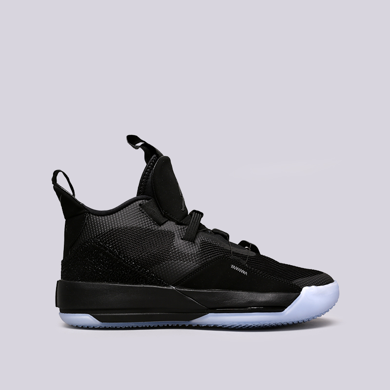 мужские черные баскетбольные кроссовки Jordan 33 Utility Blackout AQ8830-002 - цена, описание, фото 1