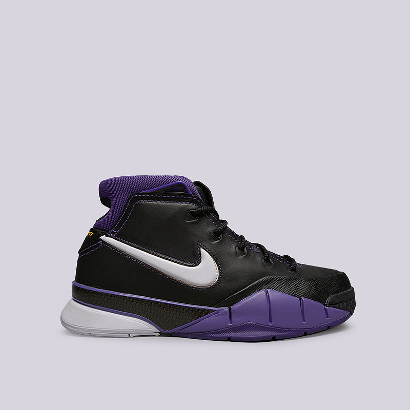 

Кроссовки Nike, Kobe 1 Protro, Черный;фиолетовый;белый