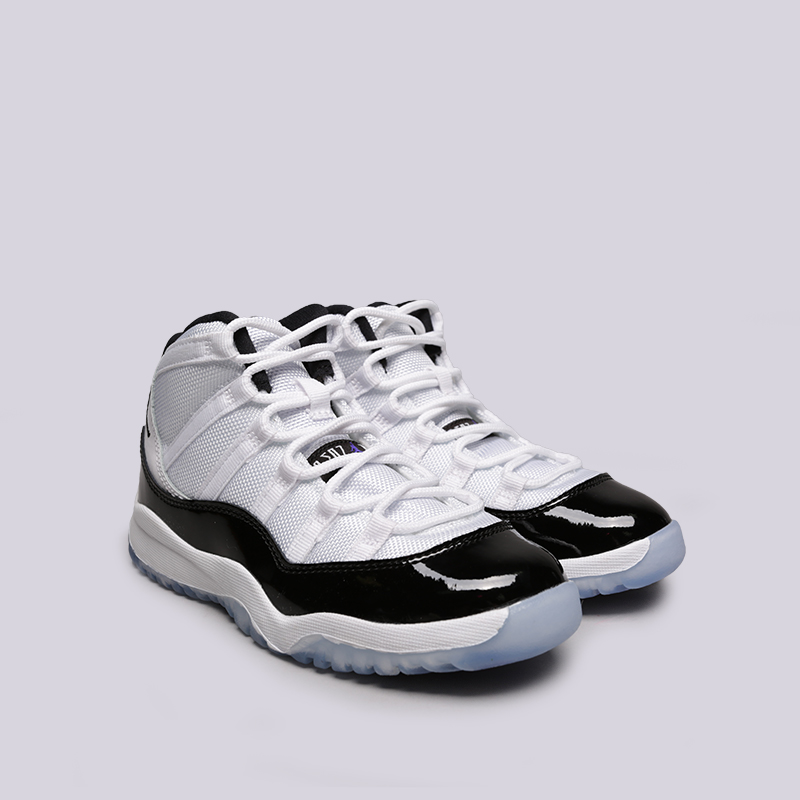 детские черные кроссовки Jordan 11 Retro (PS) 378039-100 - цена, описание, фото 2