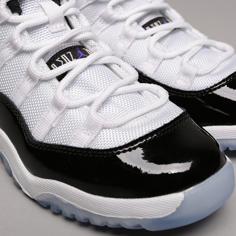 детские черные кроссовки Jordan 11 Retro (PS) 378039-100 - цена, описание, фото 5