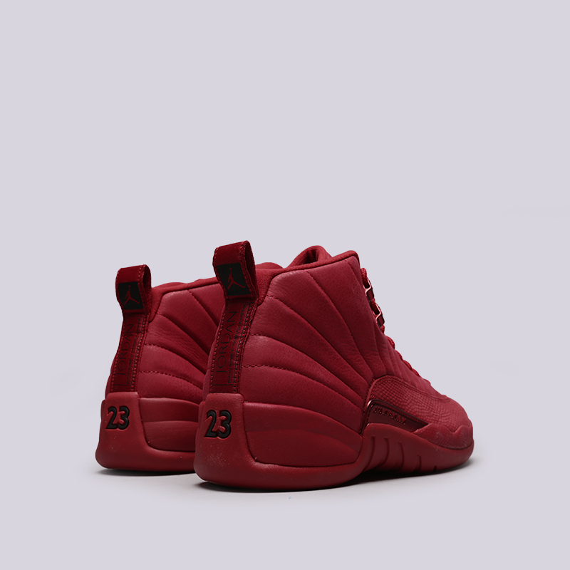 мужские красные кроссовки Jordan 12 Retro 130690-601 - цена, описание, фото 4