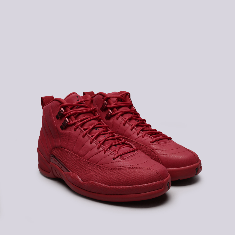 мужские красные кроссовки Jordan 12 Retro 130690-601 - цена, описание, фото 3