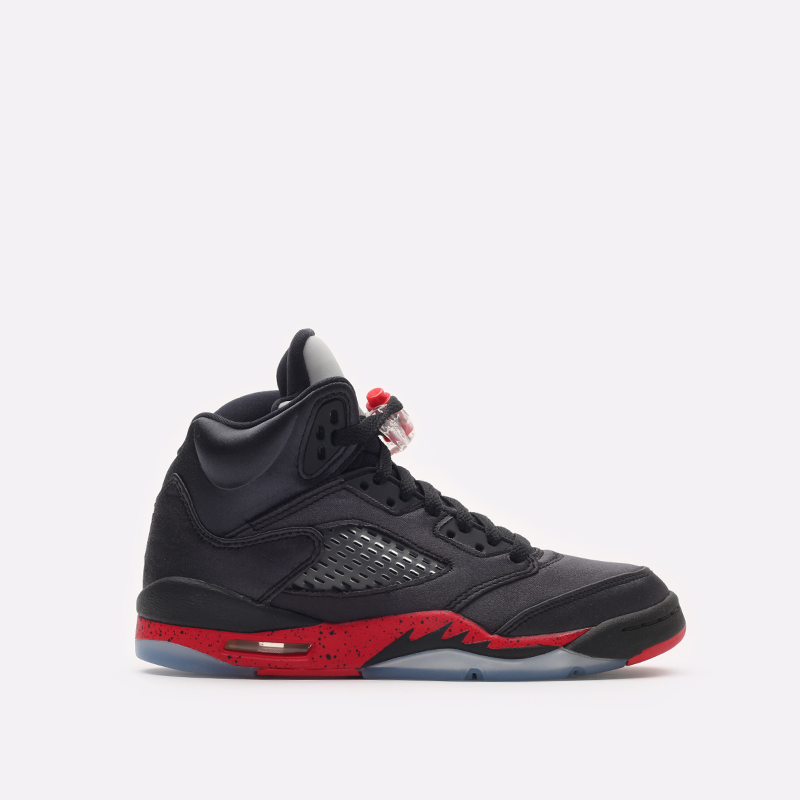 женские черные кроссовки Jordan 5 Retro (GS) 440888-006 - цена, описание, фото 1