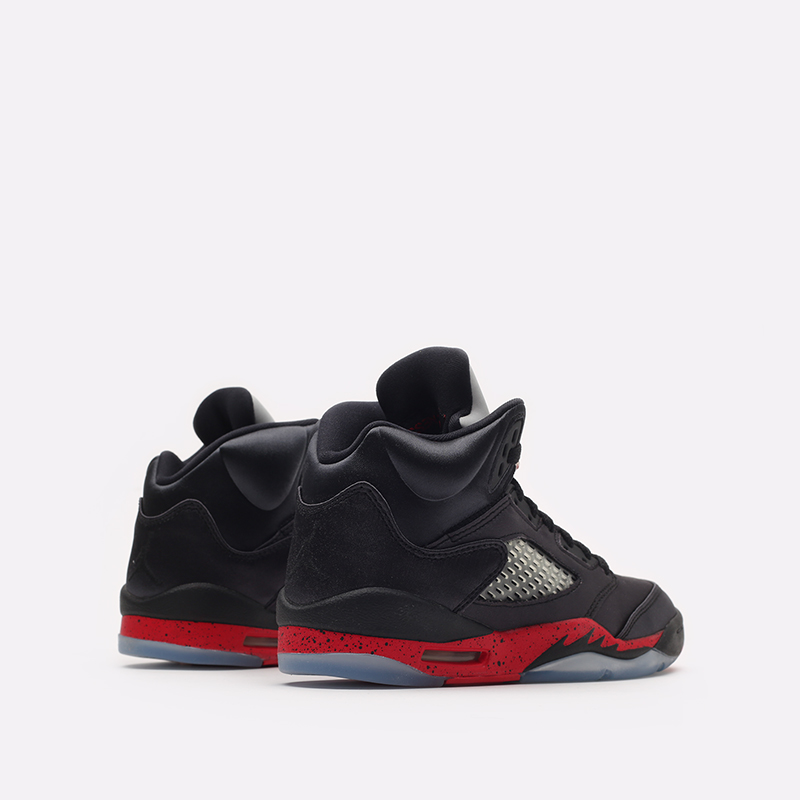 женские черные кроссовки Jordan 5 Retro (GS) 440888-006 - цена, описание, фото 3