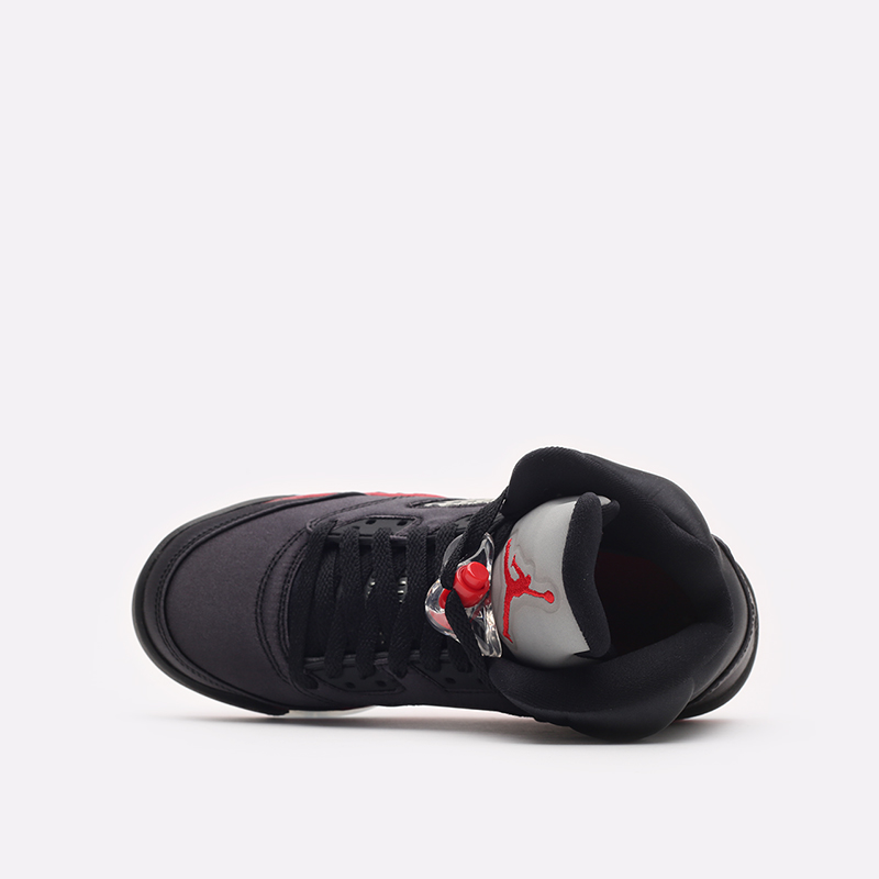 женские черные кроссовки Jordan 5 Retro (GS) 440888-006 - цена, описание, фото 6
