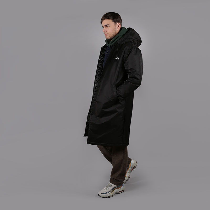 

Куртка Stussy, Stadium Parka, Черный