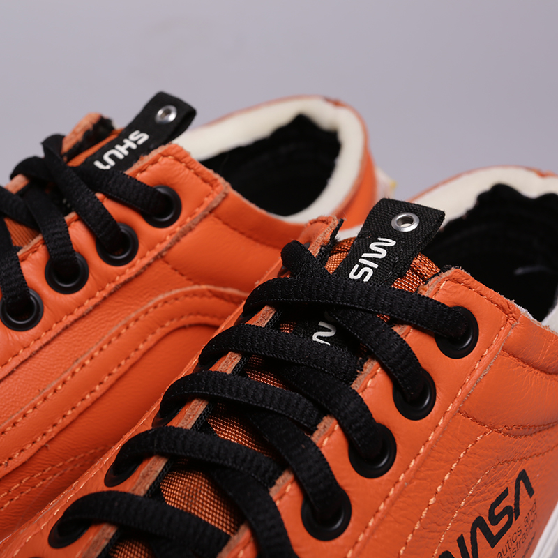 мужские оранжевые кроссовки Vans Old Skool VA38G1UPAM - цена, описание, фото 6