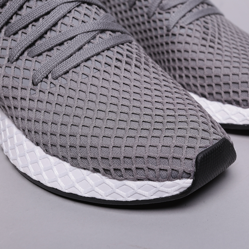 мужские серые кроссовки adidas Deerupt Runner B41766 - цена, описание, фото 5