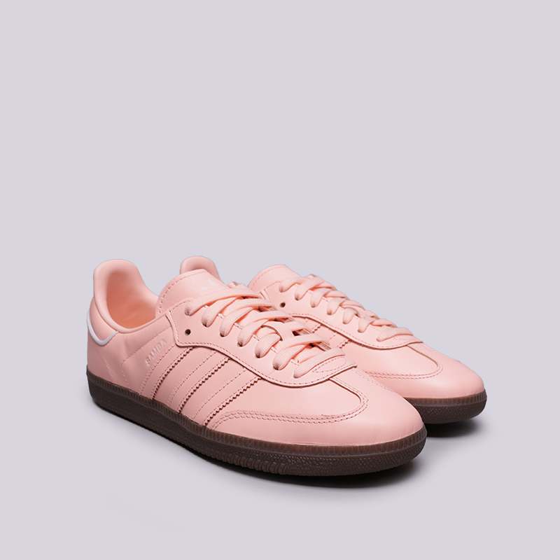 женские розовые кроссовки adidas Samba OG W B44691 - цена, описание, фото 3