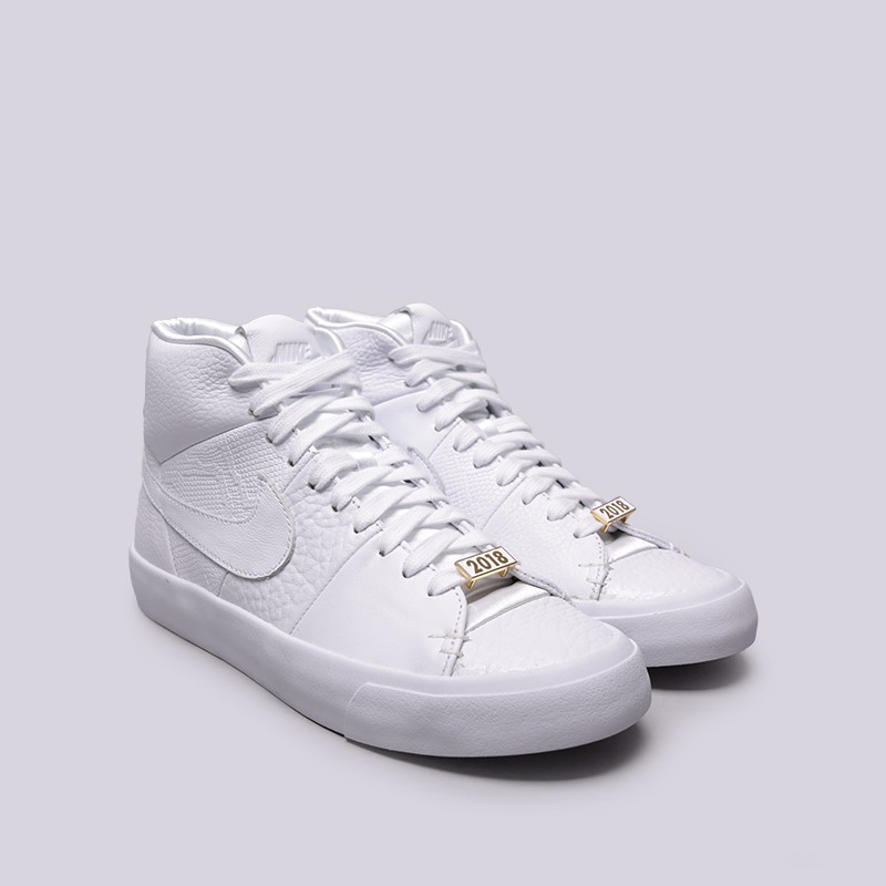 мужские белые кроссовки Nike Blazer Royal QS AR8830-100 - цена, описание, фото 3