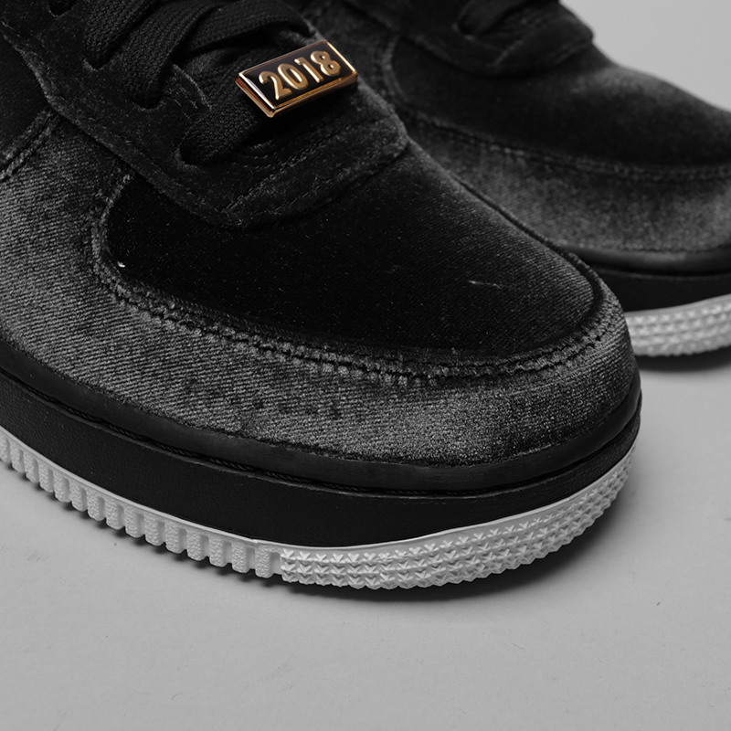 мужские черные кроссовки Nike Air Force 1 '07 QS AH8462-003 - цена, описание, фото 6