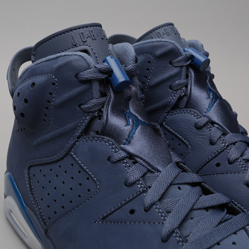 мужские синие кроссовки Jordan 6 Retro 384664-400 - цена, описание, фото 5
