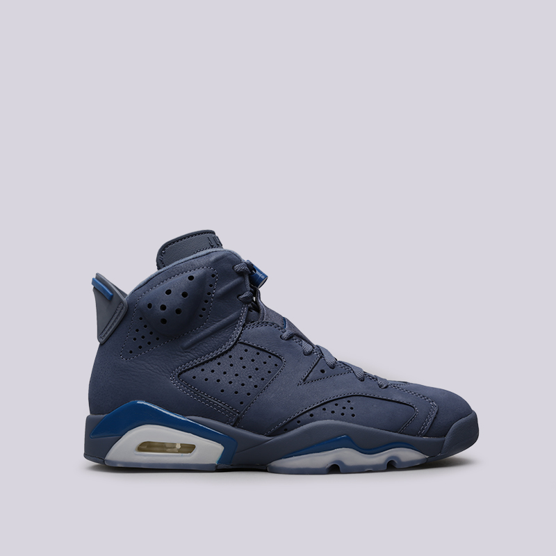 мужские синие кроссовки Jordan 6 Retro 384664-400 - цена, описание, фото 1