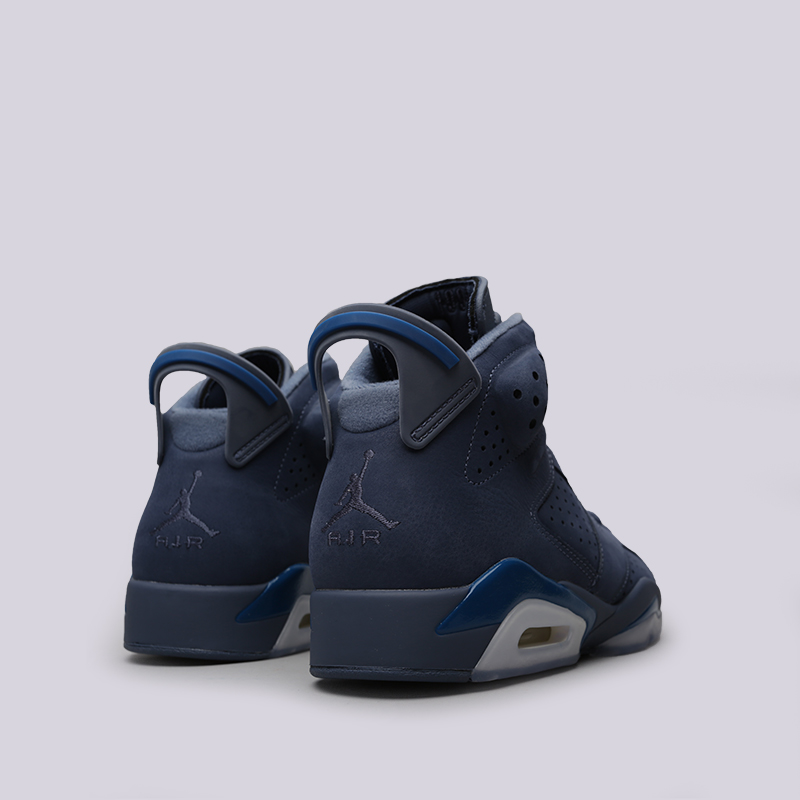 мужские синие кроссовки Jordan 6 Retro 384664-400 - цена, описание, фото 4