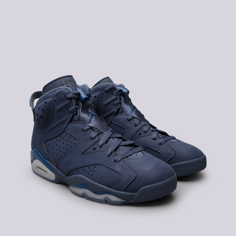 мужские синие кроссовки Jordan 6 Retro 384664-400 - цена, описание, фото 3