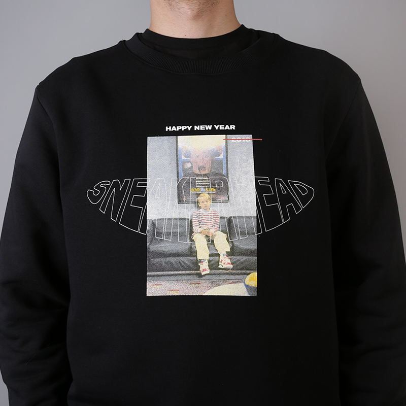 Мужская толстовка Sneakerhead Один Дома (Alone hoody)  - цена, описание, фото 2