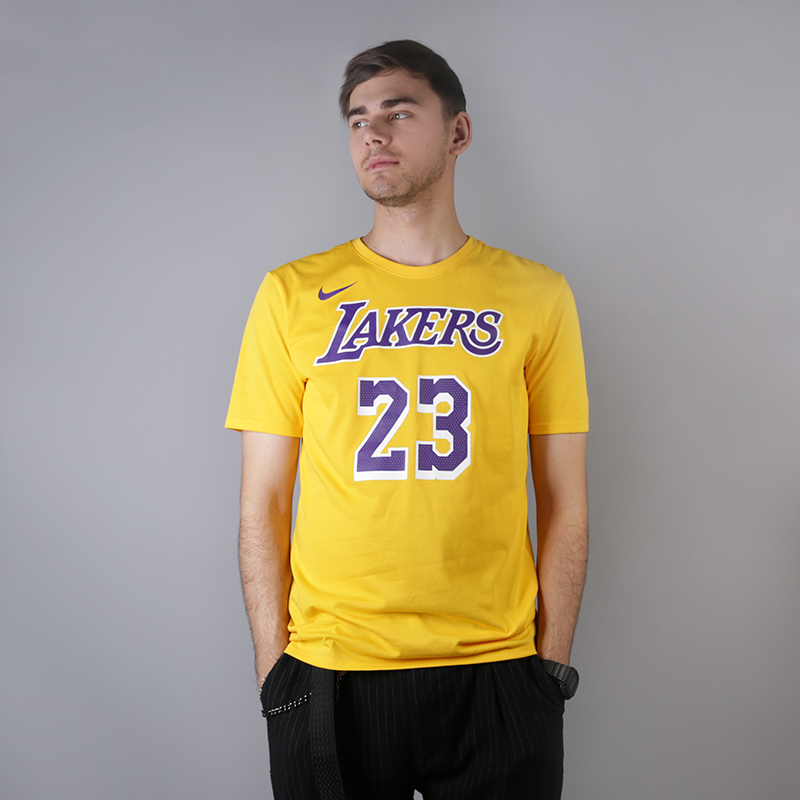 

Футболка Nike, Los Angeles Lakers Lebron, Жёлтый