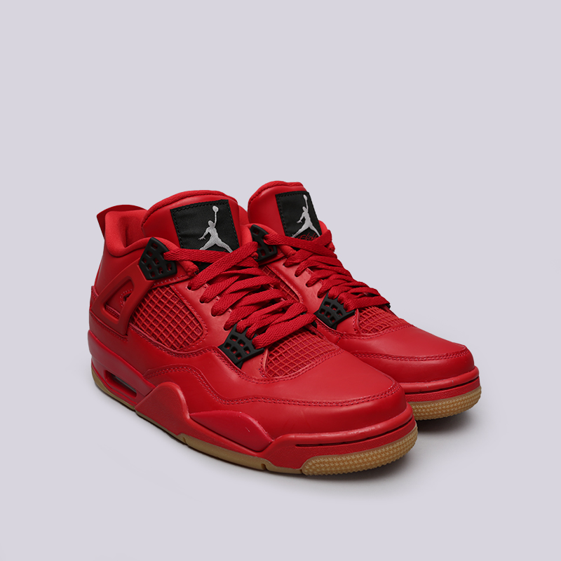 женские красные кроссовки Jordan WMNS 4 Retro NRG AV3914-600 - цена, описание, фото 3