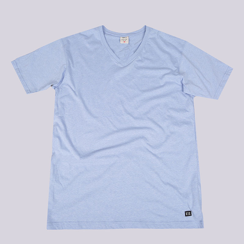 

Футболка K1X, Голубой;белый, Straight Up Double V-Neck Tees