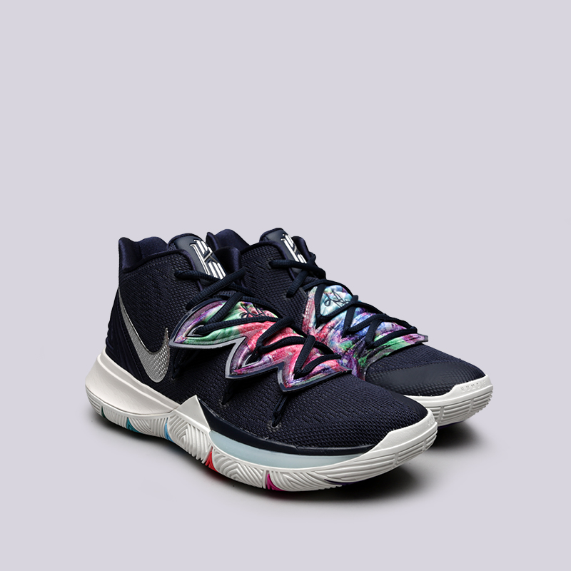  синие баскетбольные кроссовки Nike Kyrie 5 AO2918-900 - цена, описание, фото 3