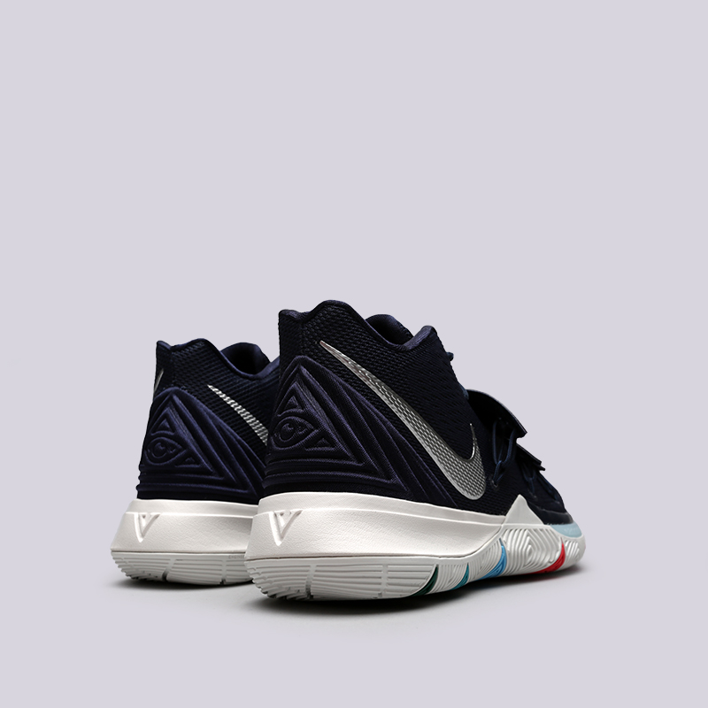  синие баскетбольные кроссовки Nike Kyrie 5 AO2918-900 - цена, описание, фото 4