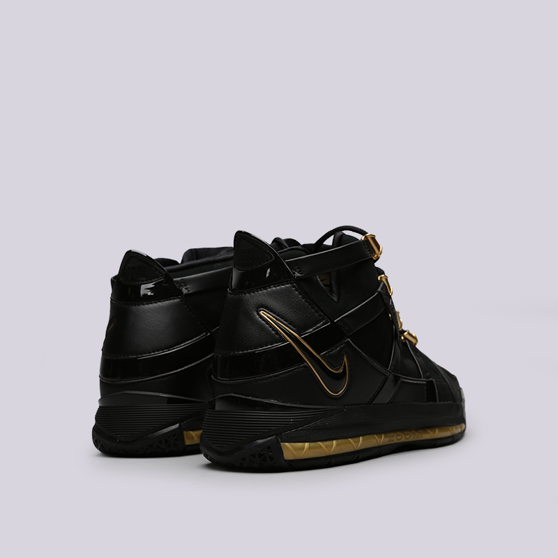 мужские черные баскетбольные кроссовки Nike Zoom LeBron III QS AO2434-001 - цена, описание, фото 4