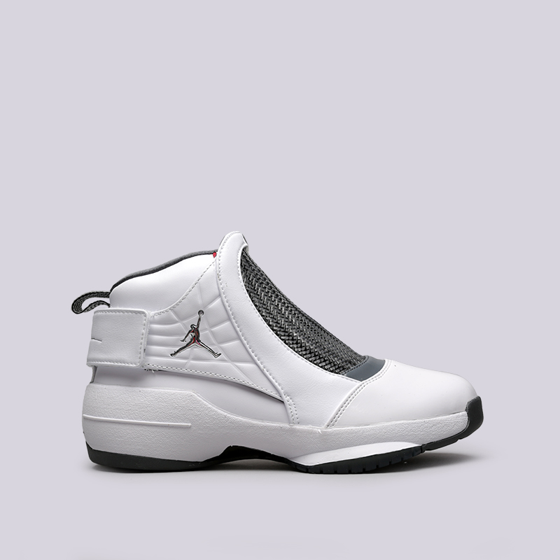 мужские белые баскетбольные кроссовки Jordan 19 Retro AQ9213-100 - цена, описание, фото 1