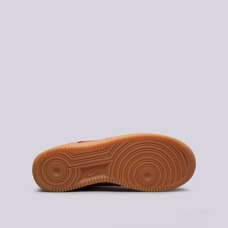 мужские оранжевые кроссовки Nike Air Force 1 '07 LV8 3 AO2441-800 - цена, описание, фото 2