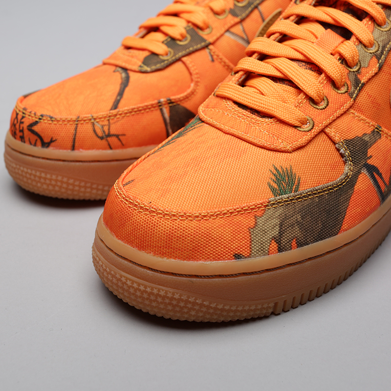 мужские оранжевые кроссовки Nike Air Force 1 '07 LV8 3 AO2441-800 - цена, описание, фото 5